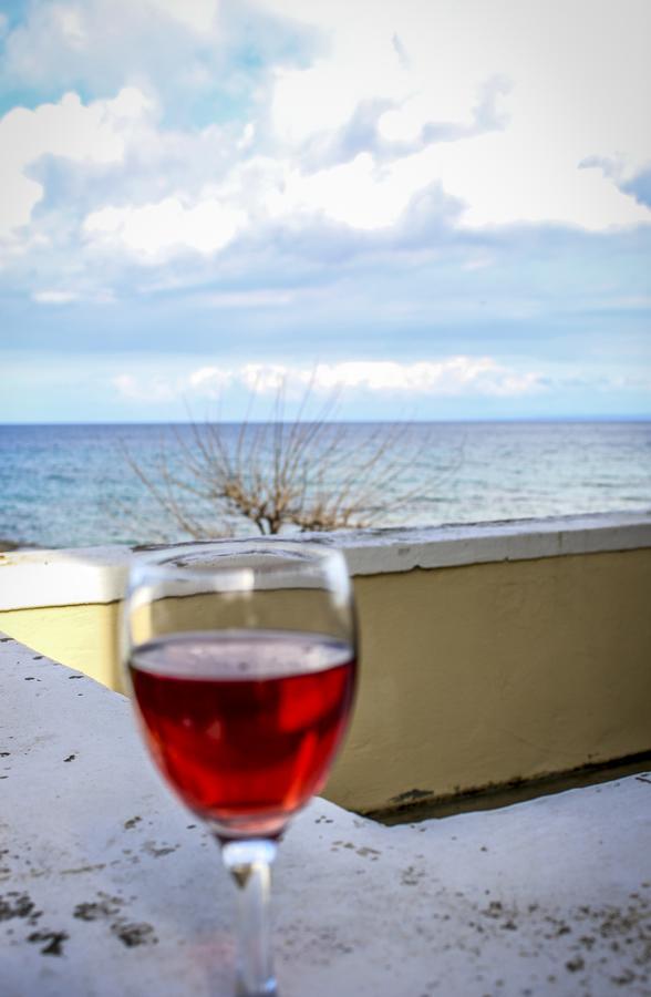 Pelagion II Sea Coral - Beachfront Holiday Home Кипсели Экстерьер фото